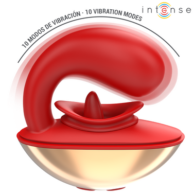 Vibratore U ergonomico con 10 modalità, stimolazione interna ed esterna
